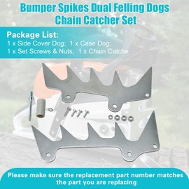 Wyrxalon Dual Felling Dog Catcher Set Compatible with Stihl 024 026 MS240 MS260 029 034 036 038 039 MS271 MS290 MS390 MS291 MS361 MS310 MS311 MS391 Chainsaw