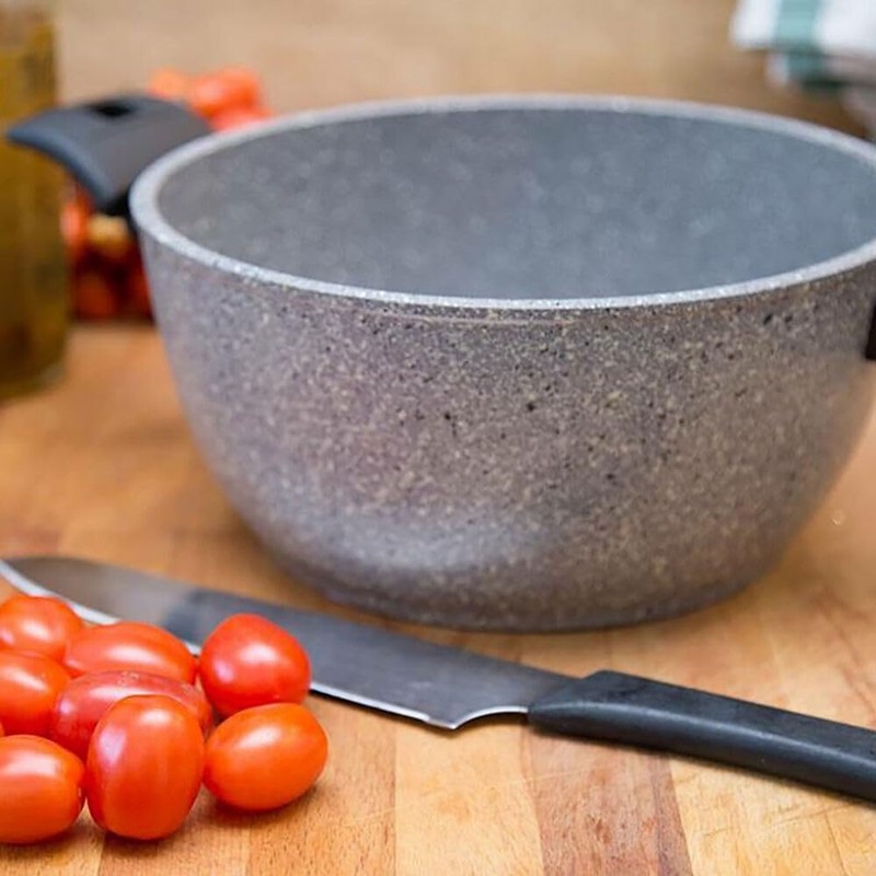 Flonal Monolite Non-Stick Deep Stew Cooking Pot (5.5-qt (5.2 L))