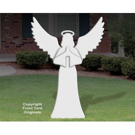 Medium Praying Angel Outdoor Display