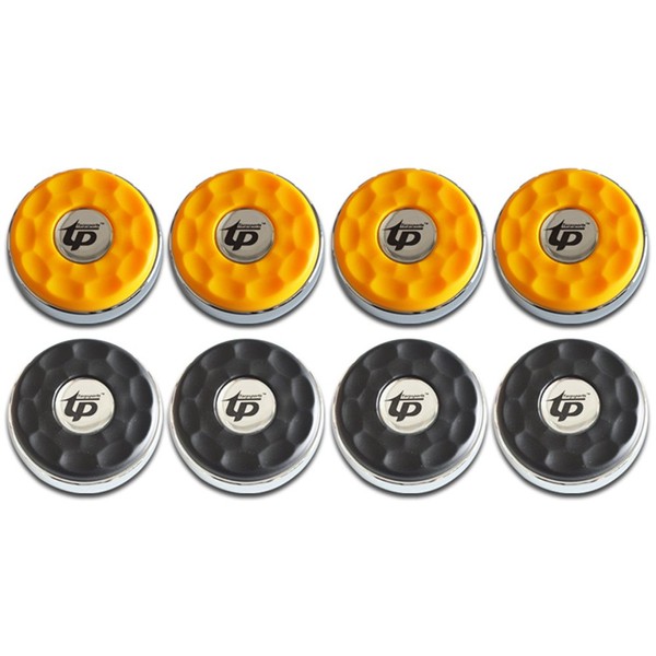 TORPSPORTS (Dia.58mm)2-1/4'' Shuffleboard Pucks, Matt surface Set of 8 Orange/Black