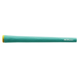 IOMIC X-Evolution M60 Golf Grip, With Backline, Sky Blue X-Grip Series, Base: Sky Blue, End: Lemon Yellow