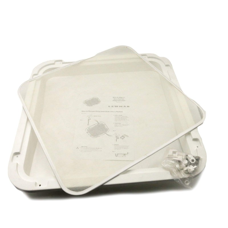 Lewmar Size 60 Hatch Trim Kit - White, Exact Match