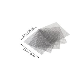 KONTONTY 5Pcs Sturdy Stainless Steel Mesh Pads for Aquarium Multi Function Wire Mesh for Aquatic Plants Easy to Install Moss Nets Replacement Enhance Your Fish Tank Decor