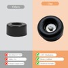 2 Packs Extreme Heavy Duty Anti-Vibration Rubber Foot Pads for