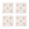 Sass & Belle Bee Imprint Coasters - Set of 4