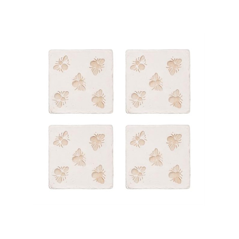 Sass & Belle Bee Imprint Coasters - Set of 4