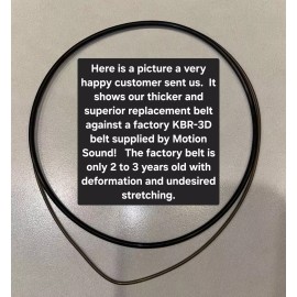 For Motion Sound Motion Sound KBR-3D replacement belt