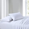 300 Thread Count Stripes White Queen Size Sheet Set