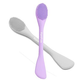 RamPula Silicone Facial Mask Applicator Face Masks Skincare Brush Facial Scrubber Double-Head Lotion Spatula Scoop for Makeup,Foundation,Cream,Lotion,