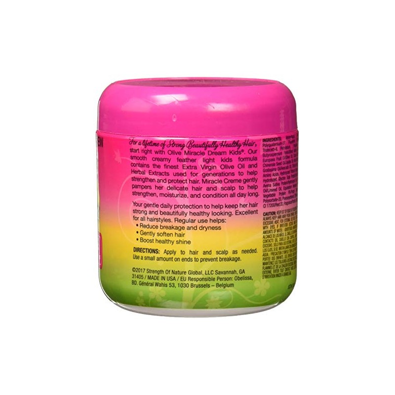 African Pride Dream Kids Olive Miracle Creme, 6 Ounce