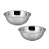 Kosma Set of 2 Stainless Steel Mixing Bowl | Salad