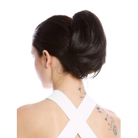 WIG ME UP - N869-V-3 Ponytail Braid Short Straight Dark Brown 20cm