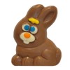 Fruidles Large Easter Buddies Milk Chocolate Bunnies 12-Pack, Individually Wrapped