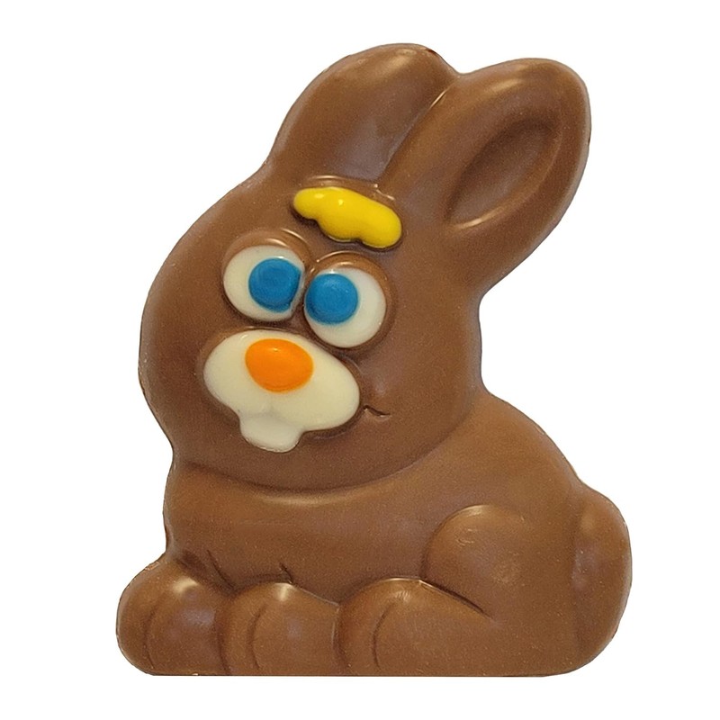 Fruidles Large Easter Buddies Milk Chocolate Bunnies 12-Pack, Individually Wrapped