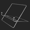 Book Stand for Reading Cookbook Holder Metal Shelf Brackets Display