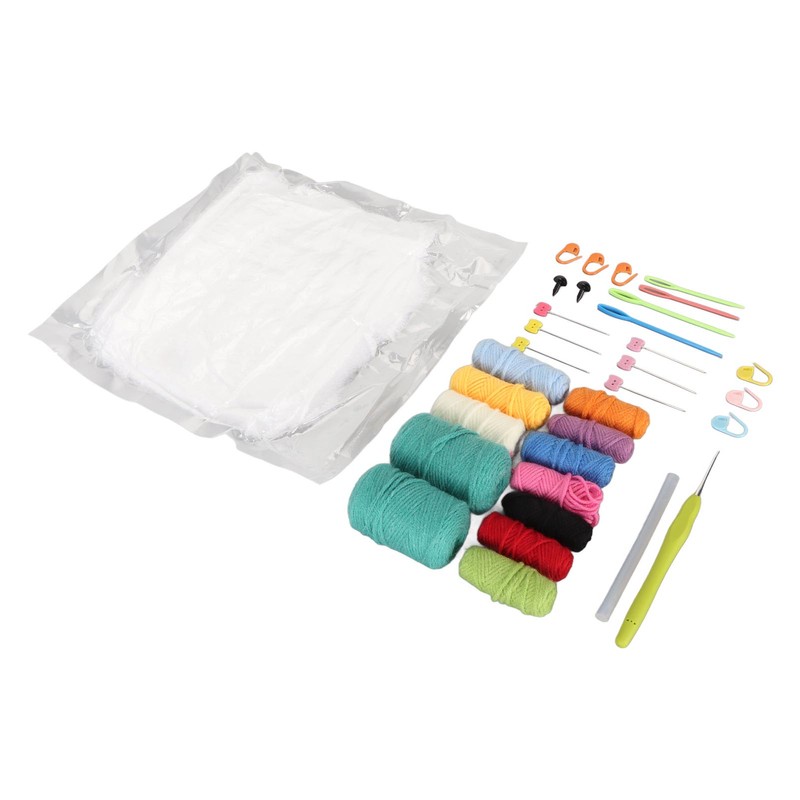 Beginner Crochet Kit DIY Innovative Fun Educational Dinosaur and Dinosaur