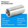 ERGAOBOY 2 Pcs 50MM 1" Female Thread X 1" Female