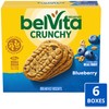 belVita Breakfast Bars Biscuits, Blueberry, 30 Total Packs, 6 Boxes