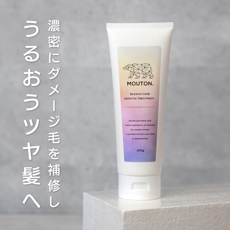 MOUTON Bleachcare Treatment, Bleach, Damaged Hair, Hair Mask, Treatment