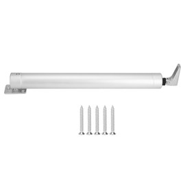 Aluminium Alloy Pneumatic Buffer Positioning Door Closer Hydraulic Closer Home Hardware FittingsS: 40.5x3.4x3.1cm
