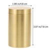 Brass Tea Canister Tea Leaf Jar - Coffee Bean Container