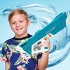 Hydro Blaster | Electric Water Guns | Rechargeable & Self-Filling | 25Ft Range Spray | Ideal for Summer Outdoor Activities | Large Capacity for Long-Lasting Fun | Suitable for Kids & Adults | Blue