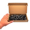 SKIR'CO Pack of 100 Large Flange Aluminium Blind Rivets 4.8