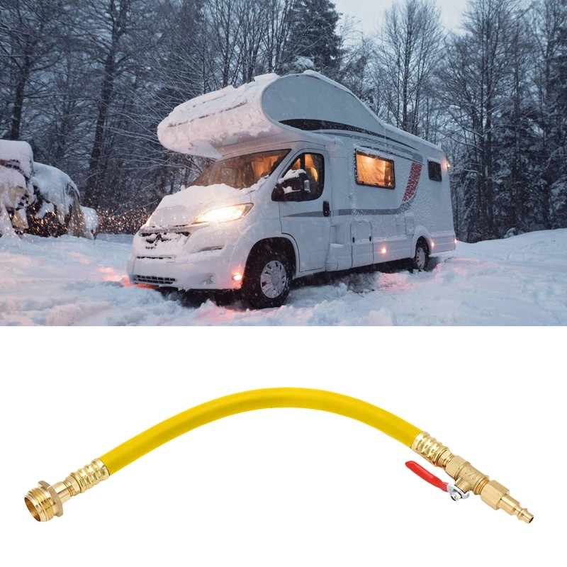RV Winterizing Kit with Quick Connect Plug and Shut Off