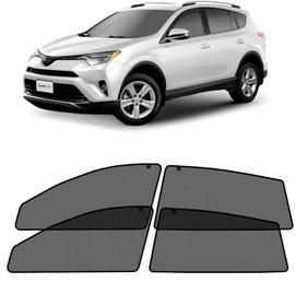 CLIM ART Magnetic Car Window Sunshade for Toyota RAV4 2013-2018, Side Glass Covers Screen, Block Sun Rays Curtains, Window Shield Sun Shade for Baby in Cars, Camping Accessories - MS0138