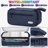 Double Layer Large Big Capacity Pencil Case Pouch Bag with