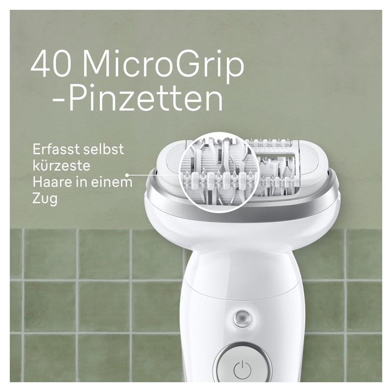 Braun Silk-épil 9 Epilator for Easy Hair Removal, Silky Smooth