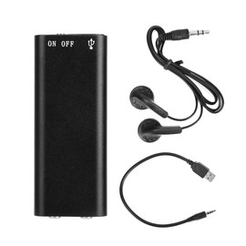 Portable Noise Reduction HD Digital Mini Sound Voice Recording 8G MP3 Player