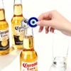 2-Pack Turkish Evil Eye Devil's Eye Keychain Bottle Opener, Double-Sided