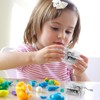 TOSAMZOO Mini Music Box Transparent Acrylic Hand - Cranked Music