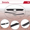 HECASA Front Grille Cover Compatible with 2018 2019 2020 Honda