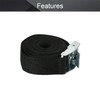 MroMax Lashing Strap 6.5-Foot 1-Inch Cargo Tie Down Straps Cam