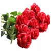 IMP 5 Rosas Artificiales Flores Boda Decoración Calidad Premium