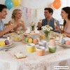 Zaposcca 8-Pack Ceramic Egg Cups, Macaron Color Egg Holders for