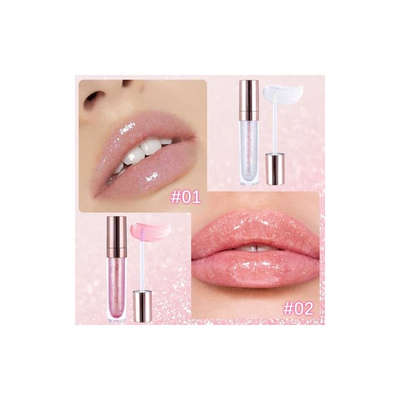 evpct- piezas de lápiz labial brillante color rosa nude claro
