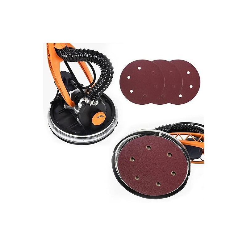 225mm Sanding Discs 240 Grit Sandpaper, 30Pcs 9 Inch Hook