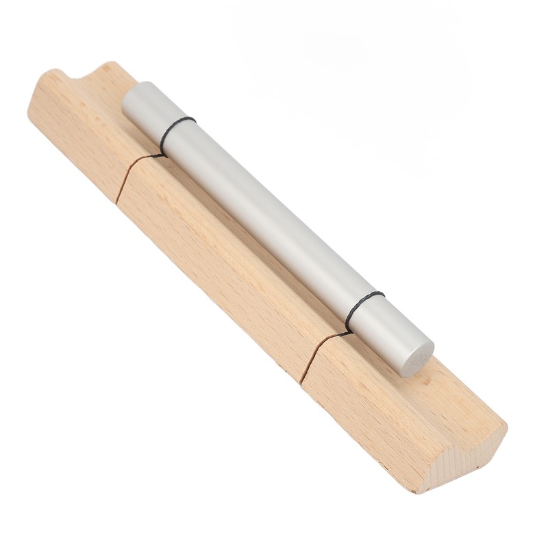 Meditation Chimes Mindfulness Aluminum Alloy Wooden Single Sound Hand Bell