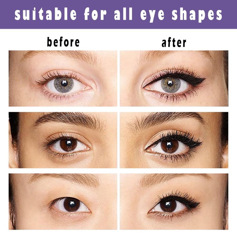 Linble Dual Ended Black Liquid Eyeliner - 2 in 1
