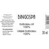 BINGOSPA Anti-Ageing Anti-Cellulite Babassu Oil for Skin Regeneration, Skin Moisturising,