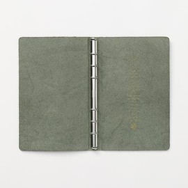 Plotter Bible Horse Hair II Leather Binder 0.4 inches (11 mm) [Green]