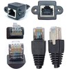 Cable de red Ethernet Cat 6 RJ45 macho a hembra