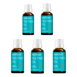 5pcs Aceite Esencial De Árbol De Té Antimicotico 100%natural