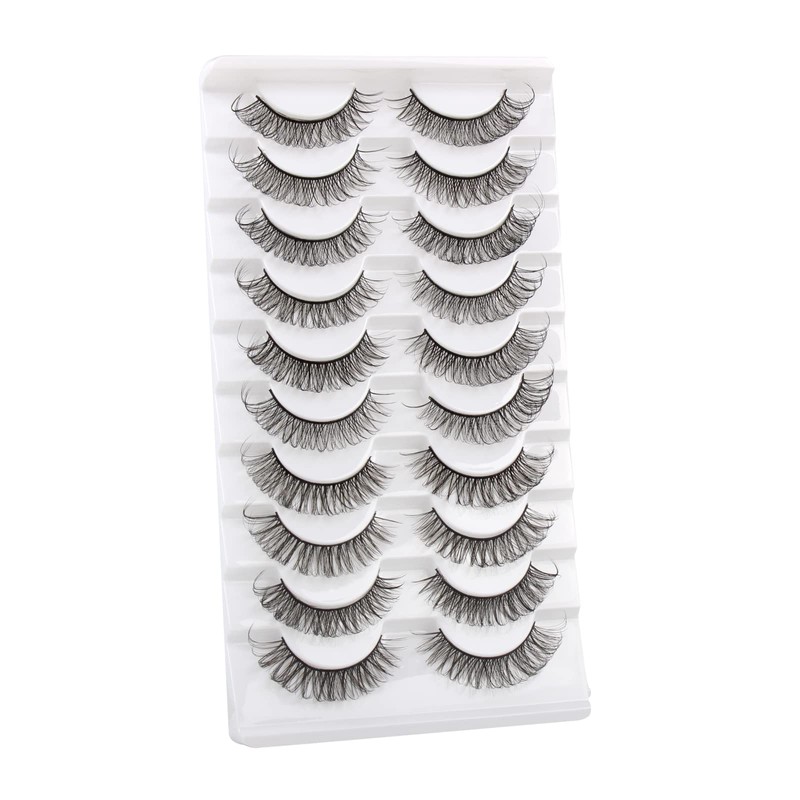 Glowing Win False Eyelashes Russian Strip Lashes Natural Look 3D