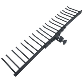 TUOREN Drum Mallets Display Stand Mountable Multi Pair Marimba Timpani Mallets Holder Removable Drum Mallets Organizer Rack for 3/8'' to 7/16'' Diameter Percussion Mounting Rod (10 Pairs Mallets