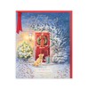 Clintons: Traditional Door Scene Christmas Card