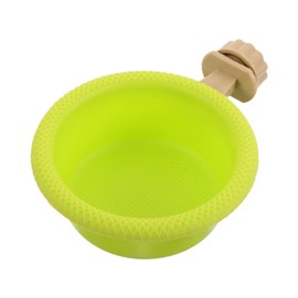 ORFOFE Bird Bath Tub with Stand Hanging Bathtub Bath Shower Box Bathing Tub for Parrots and Small Birds Indoor/Outdoor Canary Parakeet Cage Bathtub Birdcage Accessories